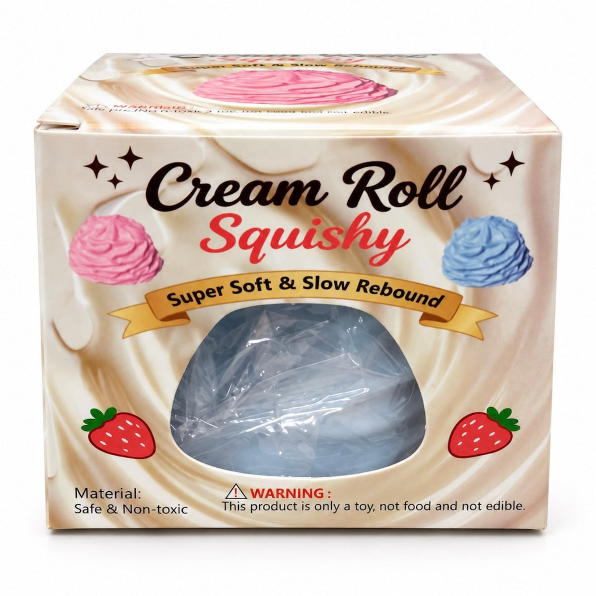 Jucarie Antistres Cream Roll ( textura vaselina )
