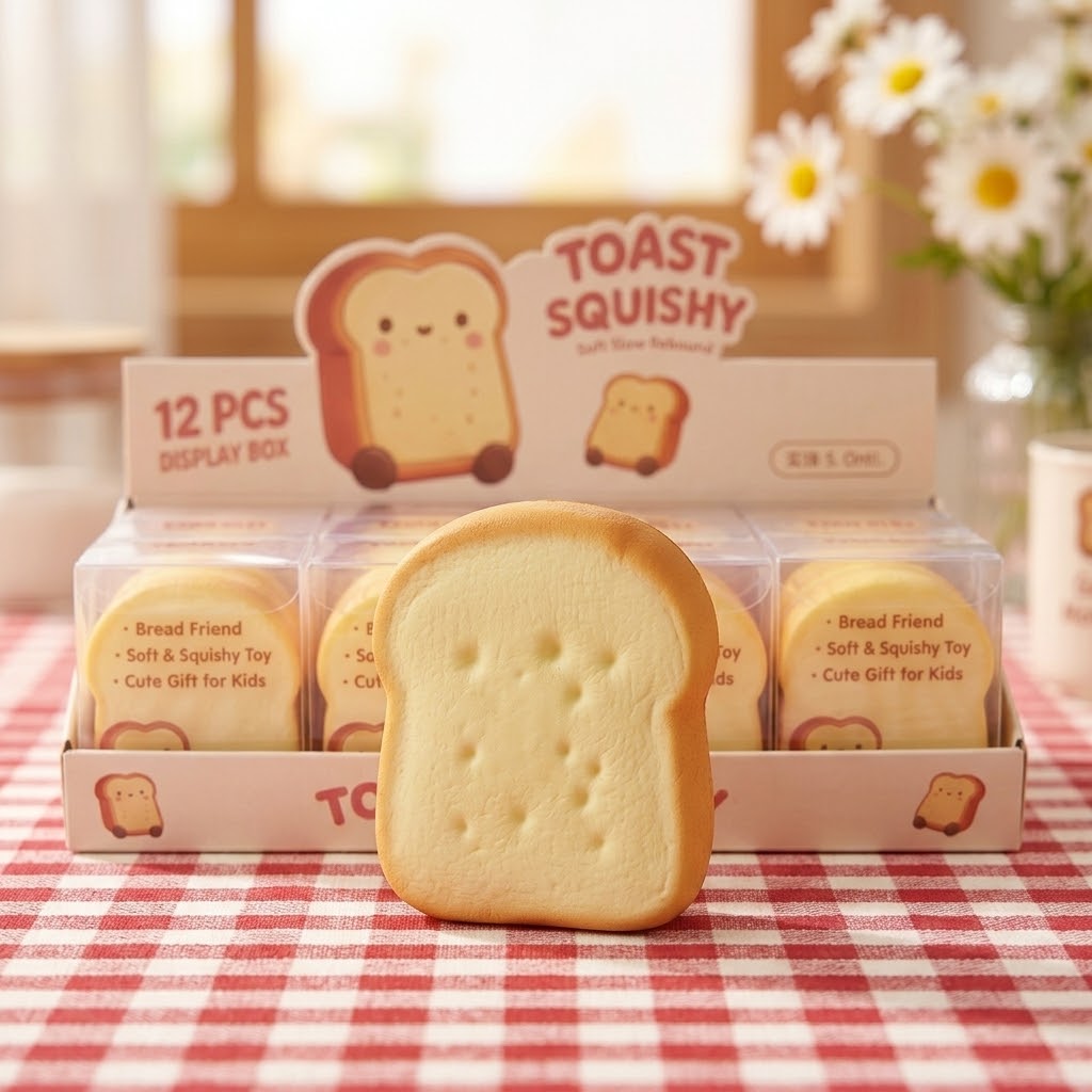 Jucarie Antistres Toast Crunchy