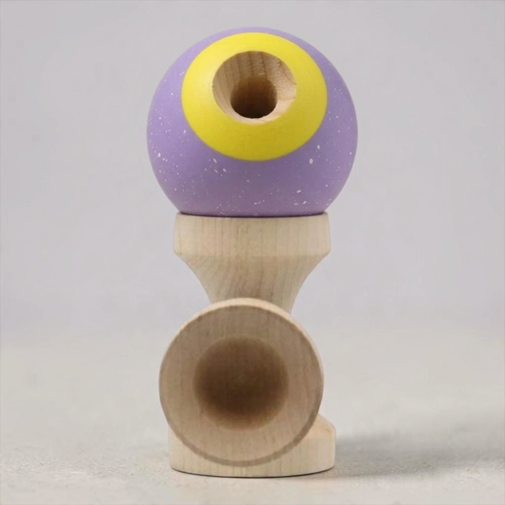 Kendama OKendama Revo Splatter Purple/Yellow