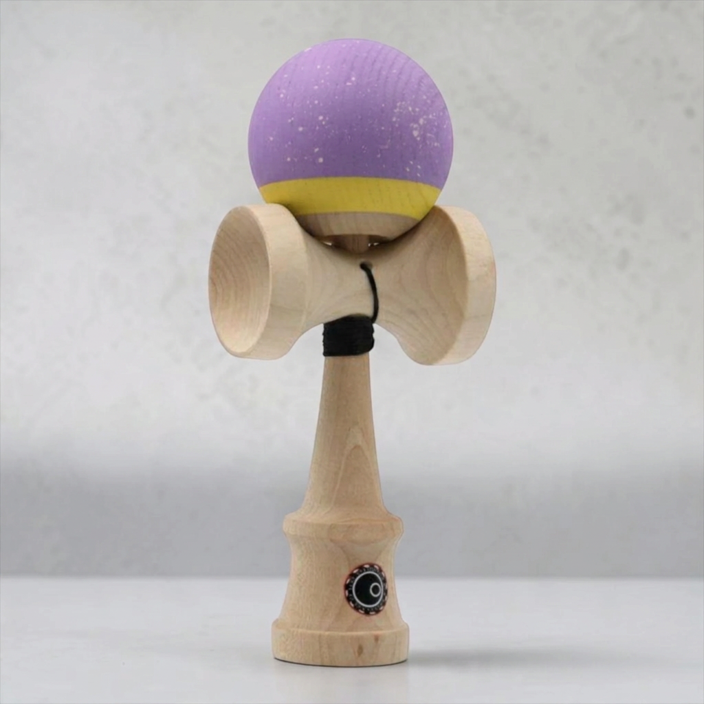 Kendama OKendama Revo Splatter Purple/Yellow