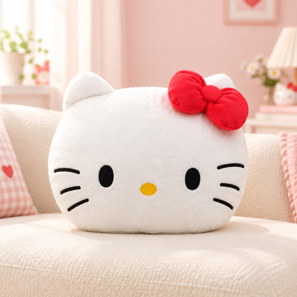 Perna / Jucarie de plus Hello Kitty Cuddle Buddy