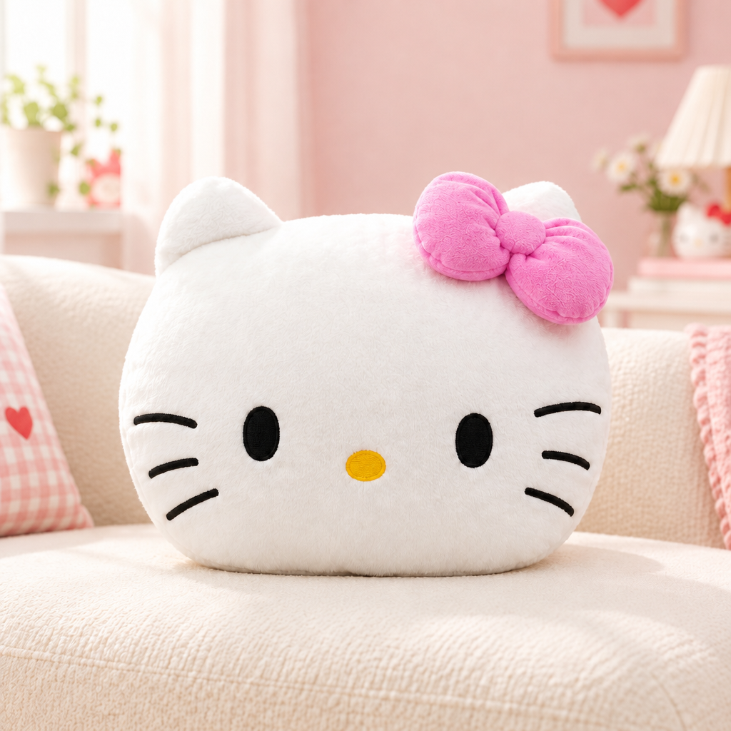 Perna / Jucarie de plus Hello Kitty Cuddle Buddy