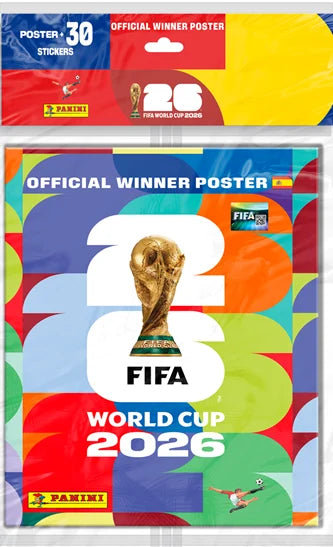 Poster Oficial Spania-Campioana Mondiala Panini Fifa World Cup 2026